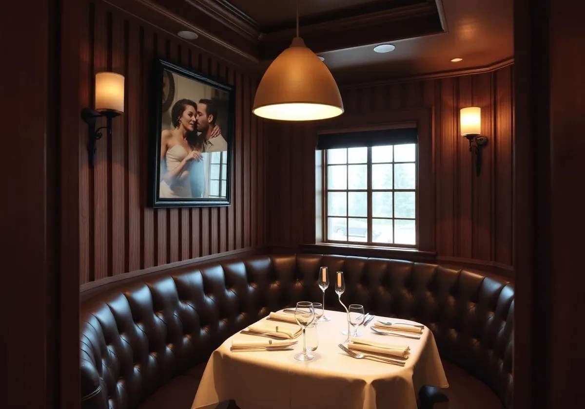 Private dining nook