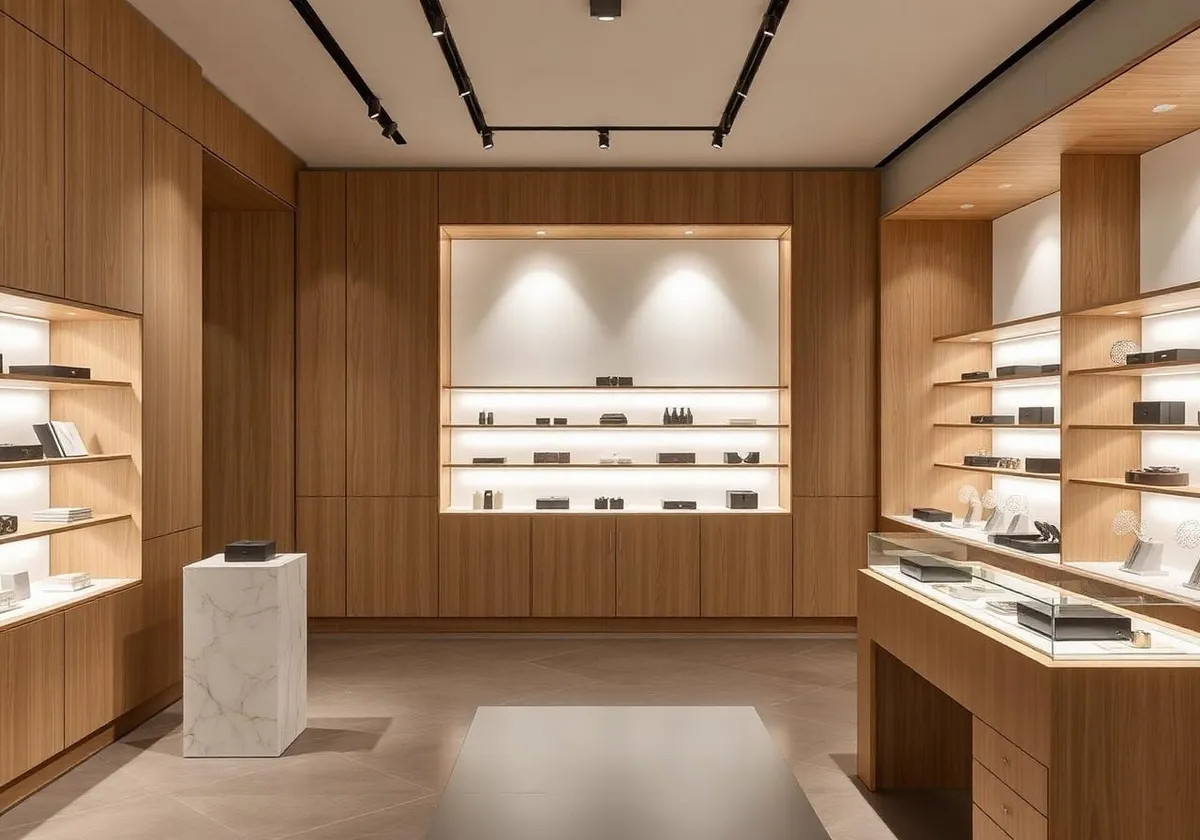 Display millwork