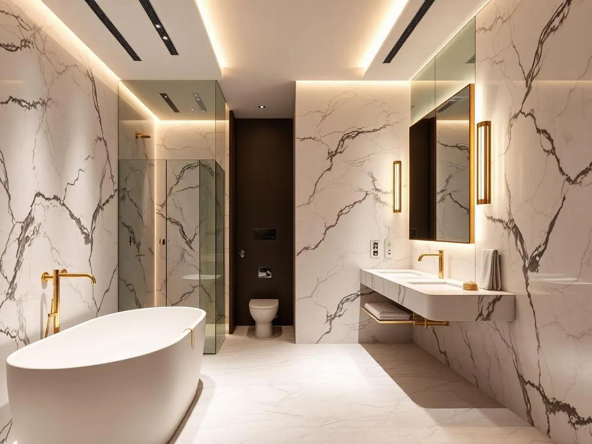 Emirates Hills Master Bath